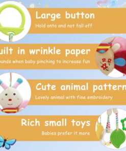 Jucarie bebe pentru pat si carut 0 luni Fluturas 03.jpg