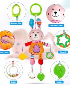 Jucarie bebe pentru pat si carut 0 luni Iepuras 004.jpg