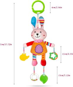 Jucarie bebe pentru pat si carut 0 luni Iepuras 006.jpg