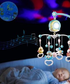 Jucarie bebe pentru patut 0 luni Carusel muzical 03.jpg