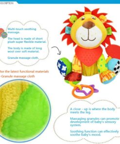 Jucarie dentitie si senzoriala pentru bebelusi Leu 6 luni 04.jpg