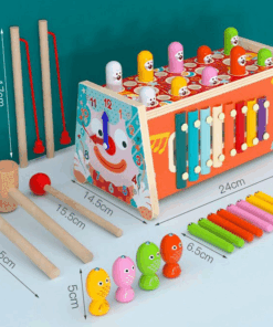 Jucarie educativa tip Montessori Banc de lucru cu 6 activitati 3 ani 03.png