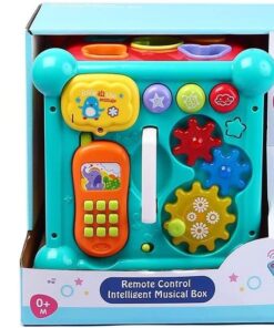 Jucarie interactiva bebelusi cu telecomanda Cub Activitati 0 luni 01.jpg