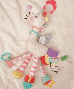 Jucarie senzoriala dentitie Unicorn roz 0 luni 03.png