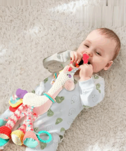 Jucarie senzoriala dentitie Unicorn roz 0 luni 04.png