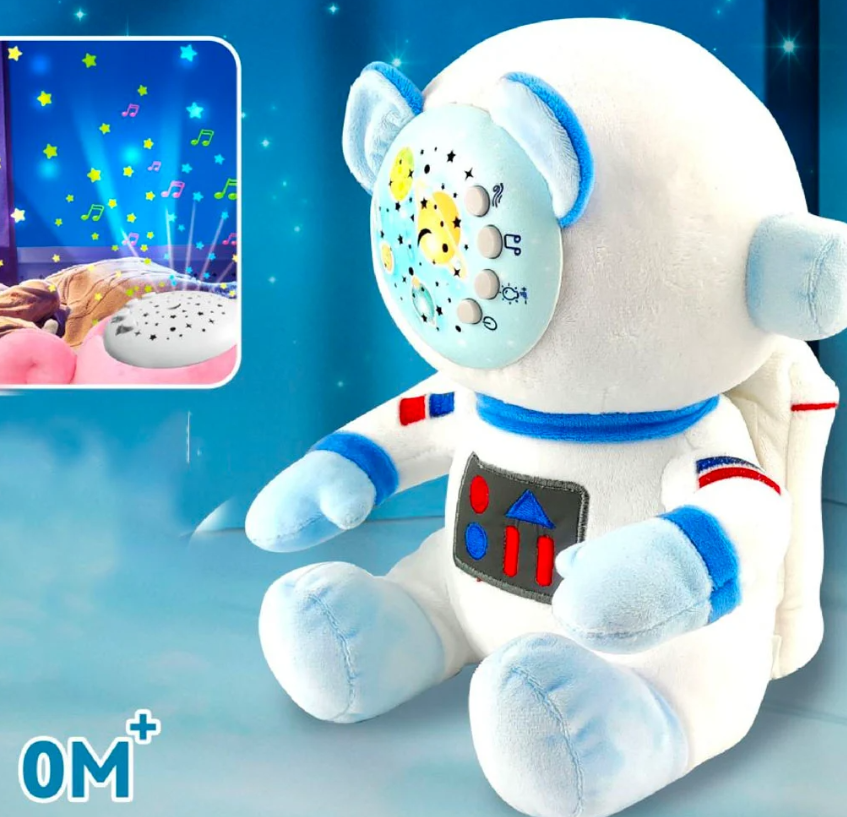 Lampa de veghe pentru bebelusi cu proiectie Astronaut 0 luni 02.png