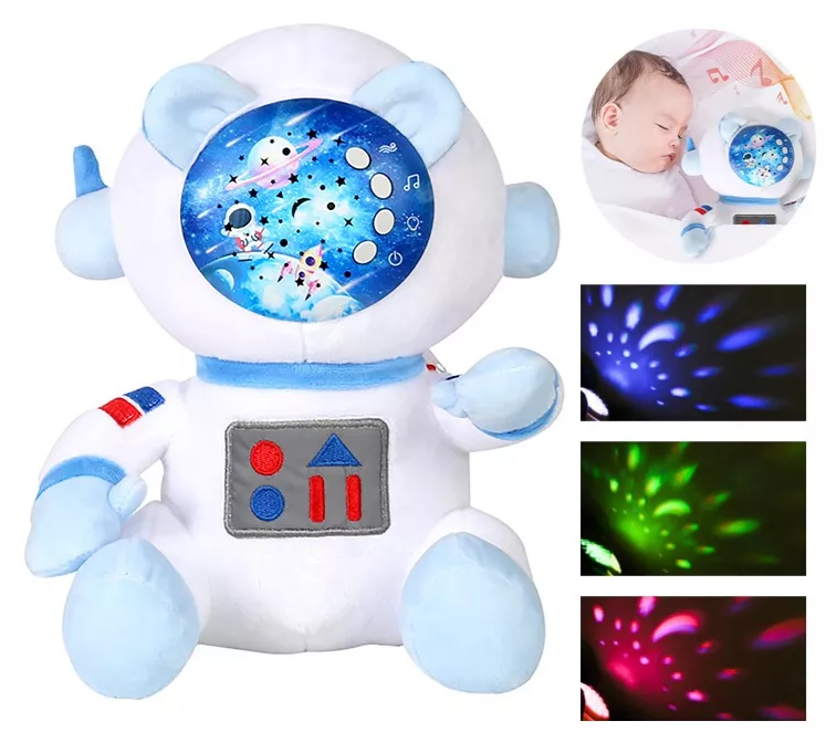 Lampa de veghe pentru bebelusi cu proiectie Astronaut 0 luni 07.png