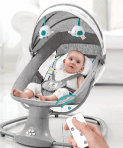 Leagan si balansoar electric cu muzica pentru bebelusi 02.png