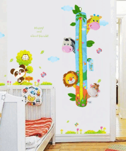 Metru de perete pentru copii 94x35 cm Safari 01.png