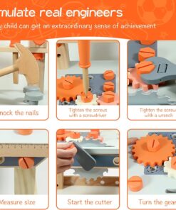 Banc de lucru cu unelte pentru copii 3 ani 05.jpg