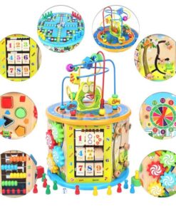 Centru de activitati 8 in 1 Jucarie educativa bebelusi 05.jpg