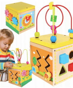 Cub Educativ Montessori din lemn cu 5 in 1 activitati 07.png