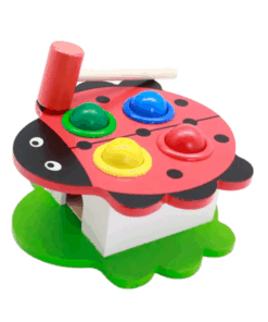 Cutia permanentei Montessori cu bile si ciocanel 01.png