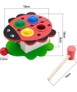 Cutia permanentei Montessori cu bile si ciocanel 03.png