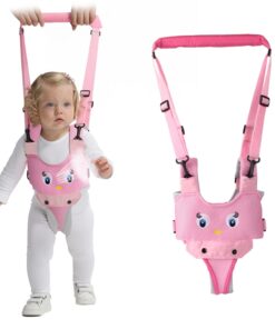 Ham premergator bebe bumbac 2 in 1 adjustabil 8 18 luni roz 01.jpg