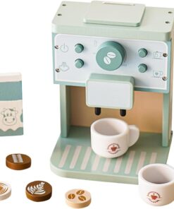 Joc de rol Aparat de cafea si cana din lemn pentru copii 3 ani 01.jpg