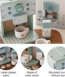 Joc de rol Aparat de cafea si cana din lemn pentru copii 3 ani 03.jpg