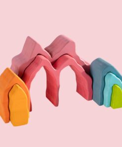 Joc de tip Montessori Corali 7 piese 20 cm 03.jpg