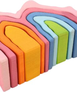 Joc de tip Montessori Corali 7 piese 20 cm 06.jpg