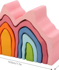 Joc de tip Montessori Corali 7 piese 20 cm 08.jpg