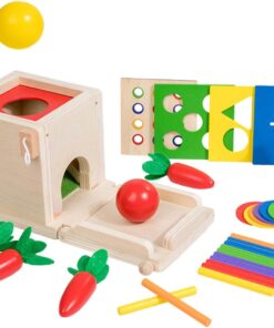 Joc din lemn de tip Montessori Set cilindri colorati 01.jpg