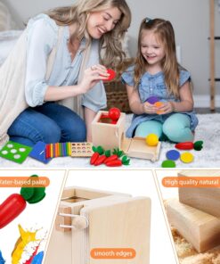 Joc din lemn de tip Montessori Set cilindri colorati 07.jpg