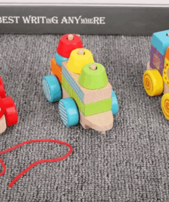 Joc educativ Trenulet din lemn joc de stivuire 03.png