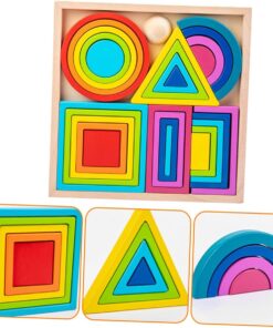 Joc educativ de tip MontessoriCuburi constructie Curcubeu 29 piese 10.jpg