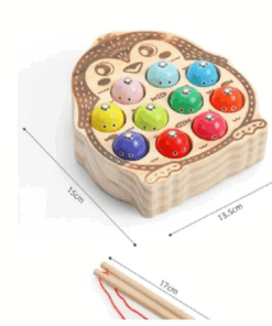 Joc magnetic de pescuit din lemn Pinguin 3 ani 02 Copie.png
