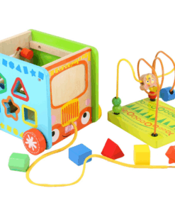 Jucarie educativa de tras din lemn Masinuta 05.png