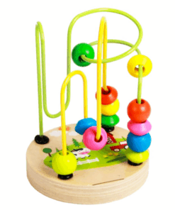 Jucarie educativa pentru bebelusi cu labirint de margele 01.png