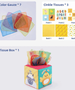 Jucarie senzoriala bebe Cutia cu batiste 0 luni 33.png