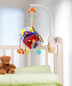 Jucarie senzoriala bebe pentru patut si carut Cub senzorial 0 luni 02.jpg