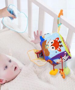 Jucarie senzoriala bebe pentru patut si carut Cub senzorial 0 luni 08.jpg