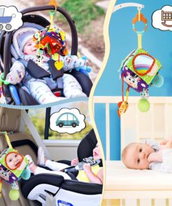 Jucarie senzoriala bebe pentru patut si carut Cub senzorial 0 luni 13.jpg