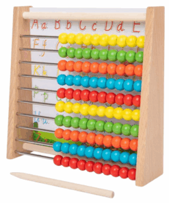 Numaratoare din lemn clasica abac 21 cm 01.png