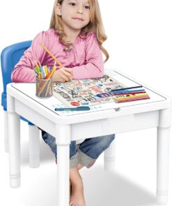 Set masa si 2 scaune Masuta pentru activitati si lego 07.jpg