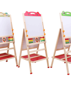 Tabla din lemn magnetica cu 2 suprafete de scris si desenat 90 cm 05.png