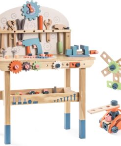 Banc de lucru cu unelte pentru copii 41 piese 3 ani 01.jpg