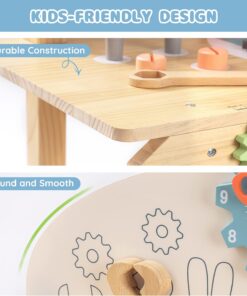 Banc de lucru cu unelte pentru copii 41 piese 3 ani 04.jpg