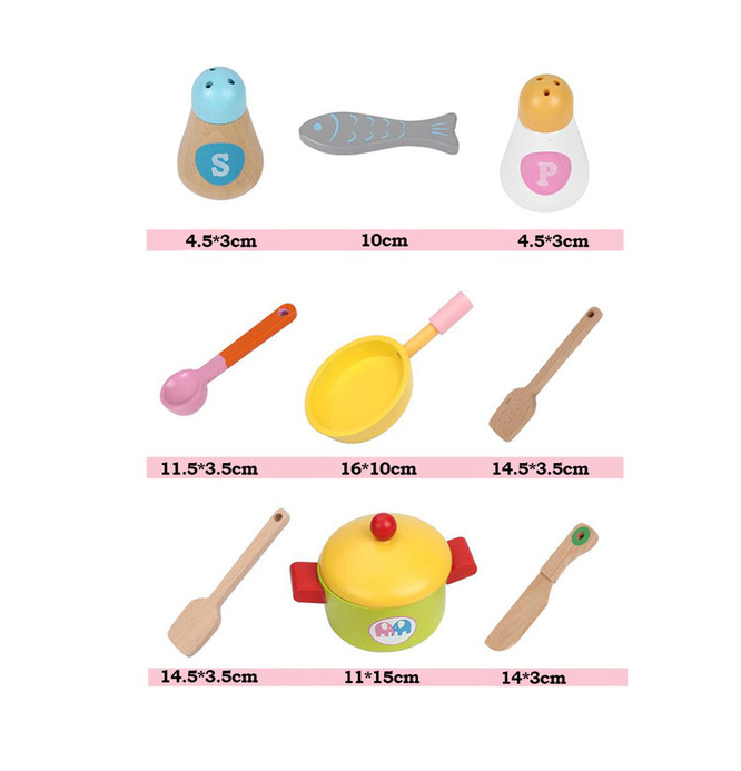 Bucatarie din lemn cu ustensile pentru copii 63 cm 3 ani 09.png