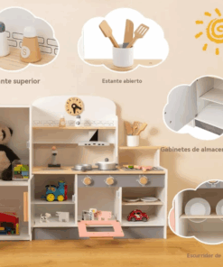 Bucatarie din lemn cu ustensile pentru copii 65 cm 3 ani 02.png