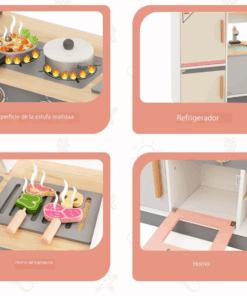 Bucatarie din lemn cu ustensile pentru copii 65 cm 3 ani 04.png