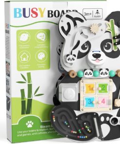Busy Board cu 9 activitati Ursulet Panda 01.jpg