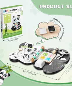 Busy Board cu 9 activitati Ursulet Panda 02.jpg