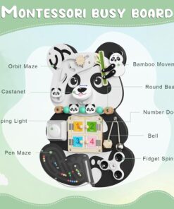 Busy Board cu 9 activitati Ursulet Panda 03.jpg
