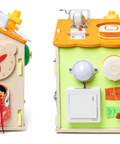 Casuta senzoriala cu 22 activitati Montessori Busy Board 3 ani 07.png