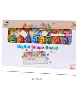 Joc educativ 3 in 1 Tablita de scris magnetica cifre forme 3 ani 05.png