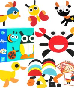 Joc educativ Tangram din lemn cu 40 piese Shape 3 ani 01.jpg