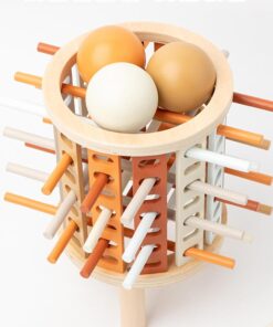 Joc montessori de societate Joc de echilibru cu bete si bile 3 ani 12.jpg